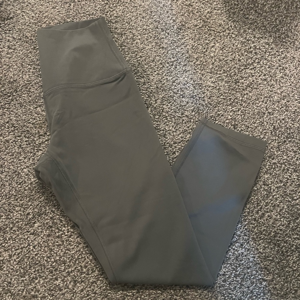 Gray capri Leggings